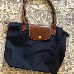 Longchamp Small Le Pliage Tote Navy